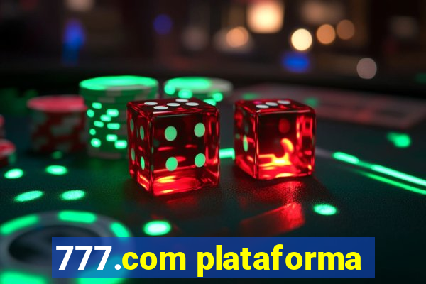 777.com plataforma